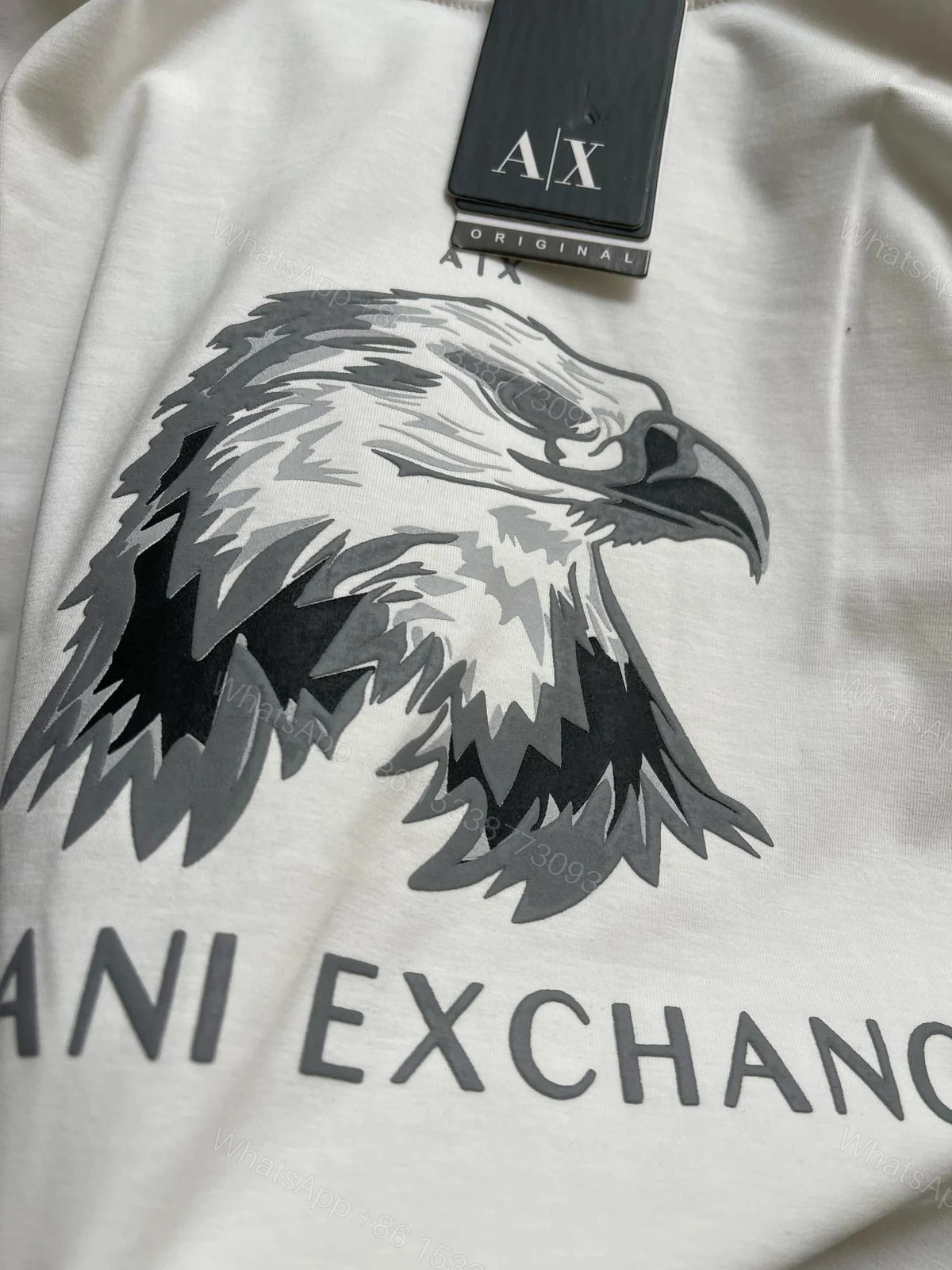FIRST COPY ARMANI IMPORTED ROUND NECK SUMMER T-SHIRT — view 2
