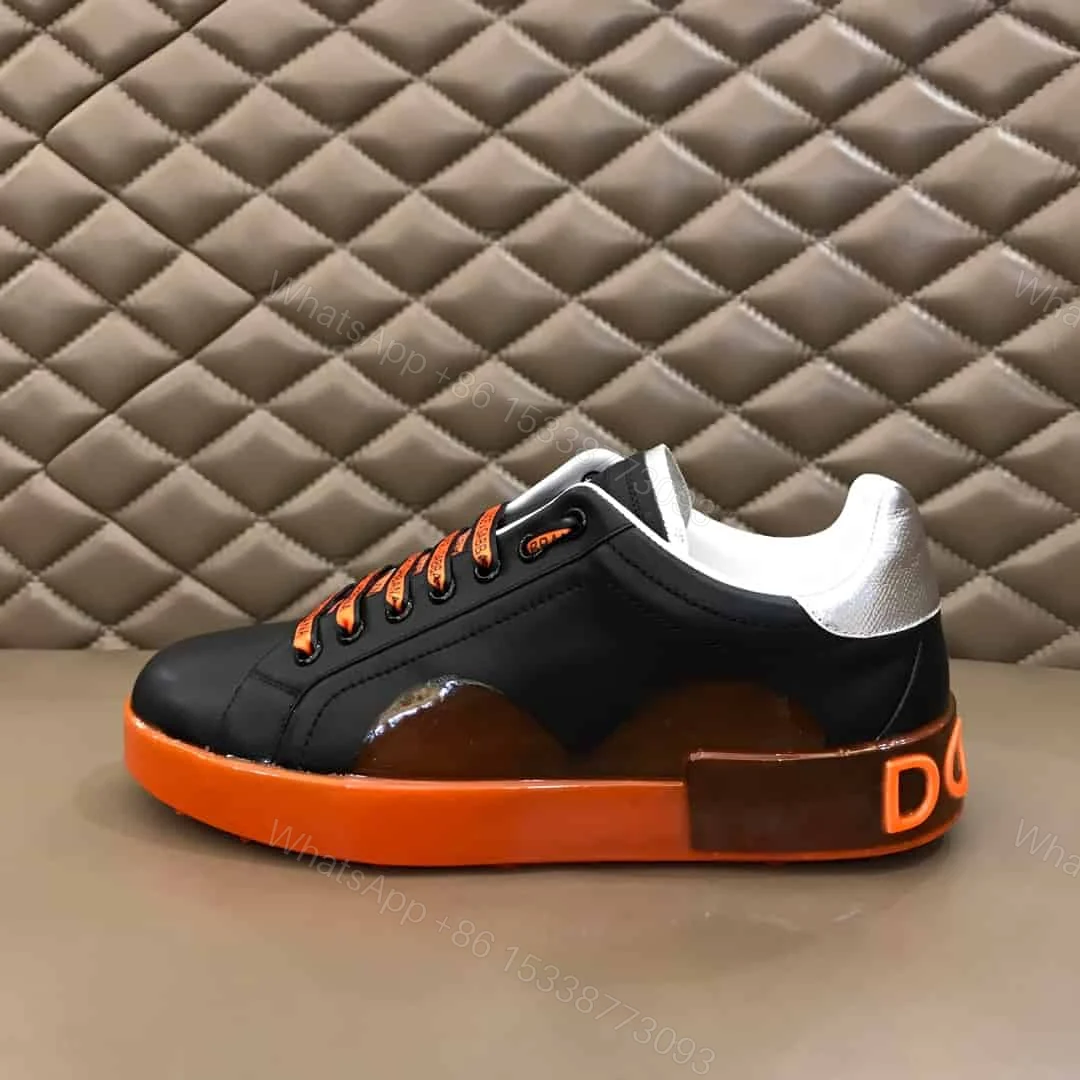 View 5 of DOLCE & GABBANA PORTOFINO MELT SNEAKERS IN PRINTED NAPPA CALFSKIN – DG18
