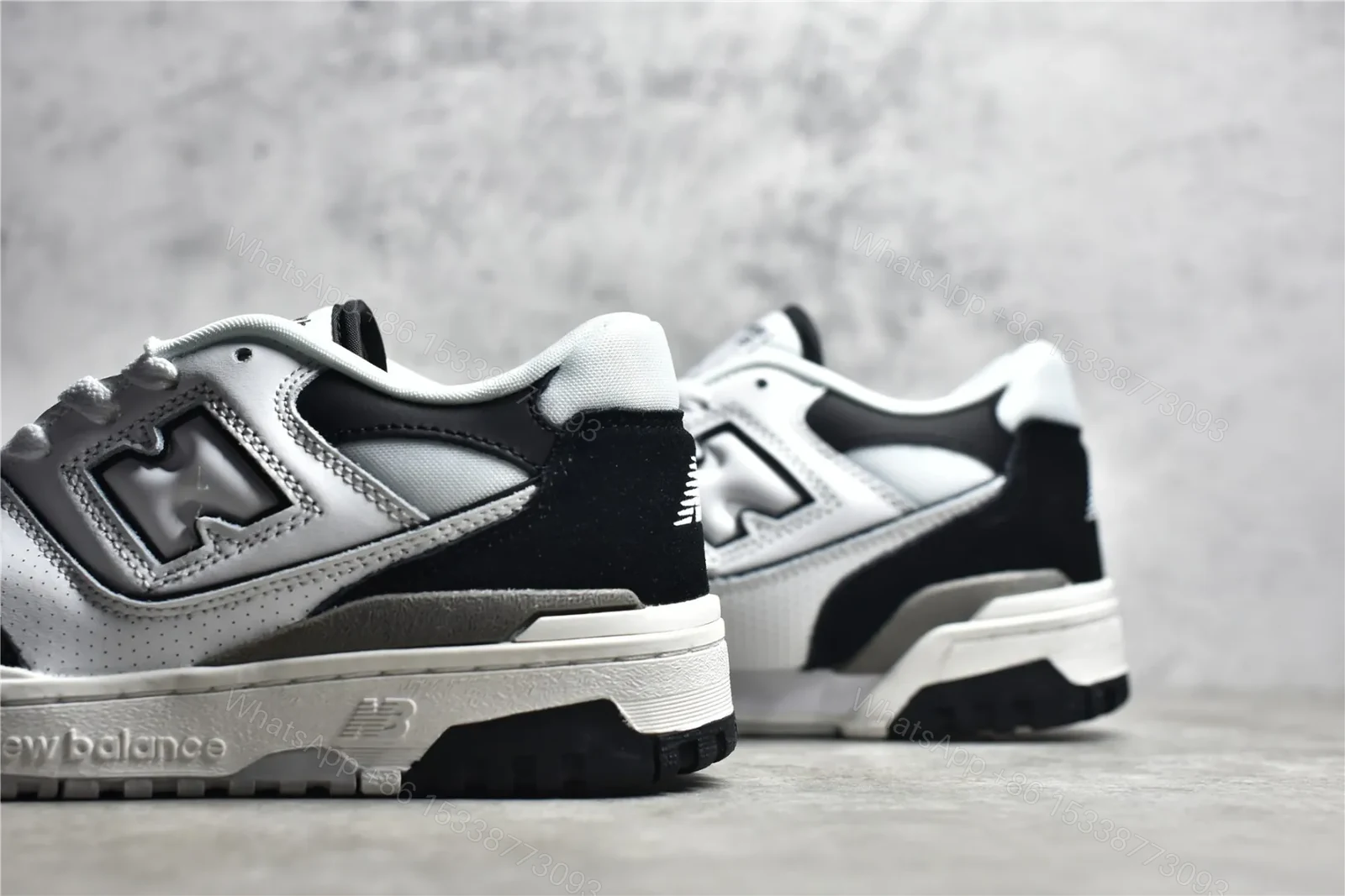 View 5 of New balance 550 Black and White
