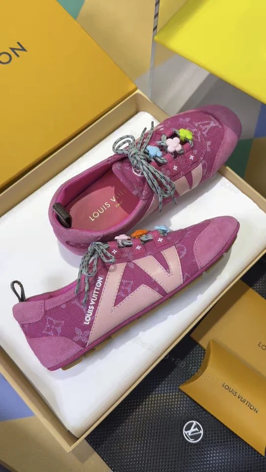 Louis Vuitton LV Sneakerina Pink — view 1