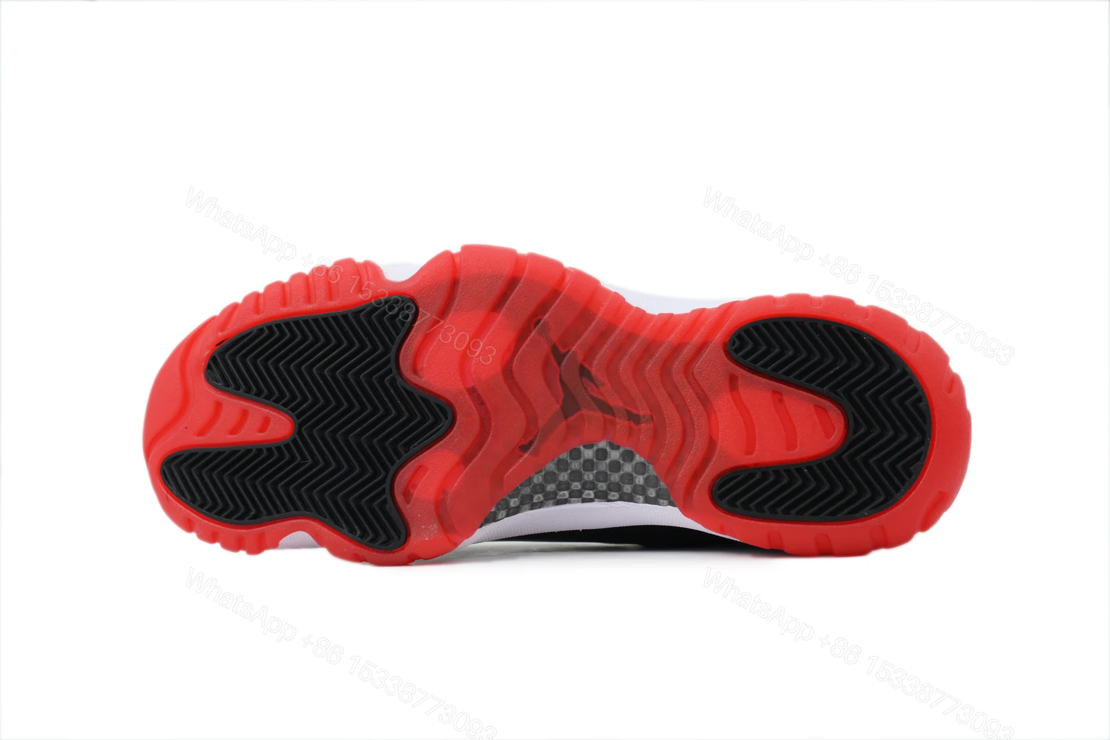 View 3 of Air Jordan 11 Retrowhite Black Red CT8012-106