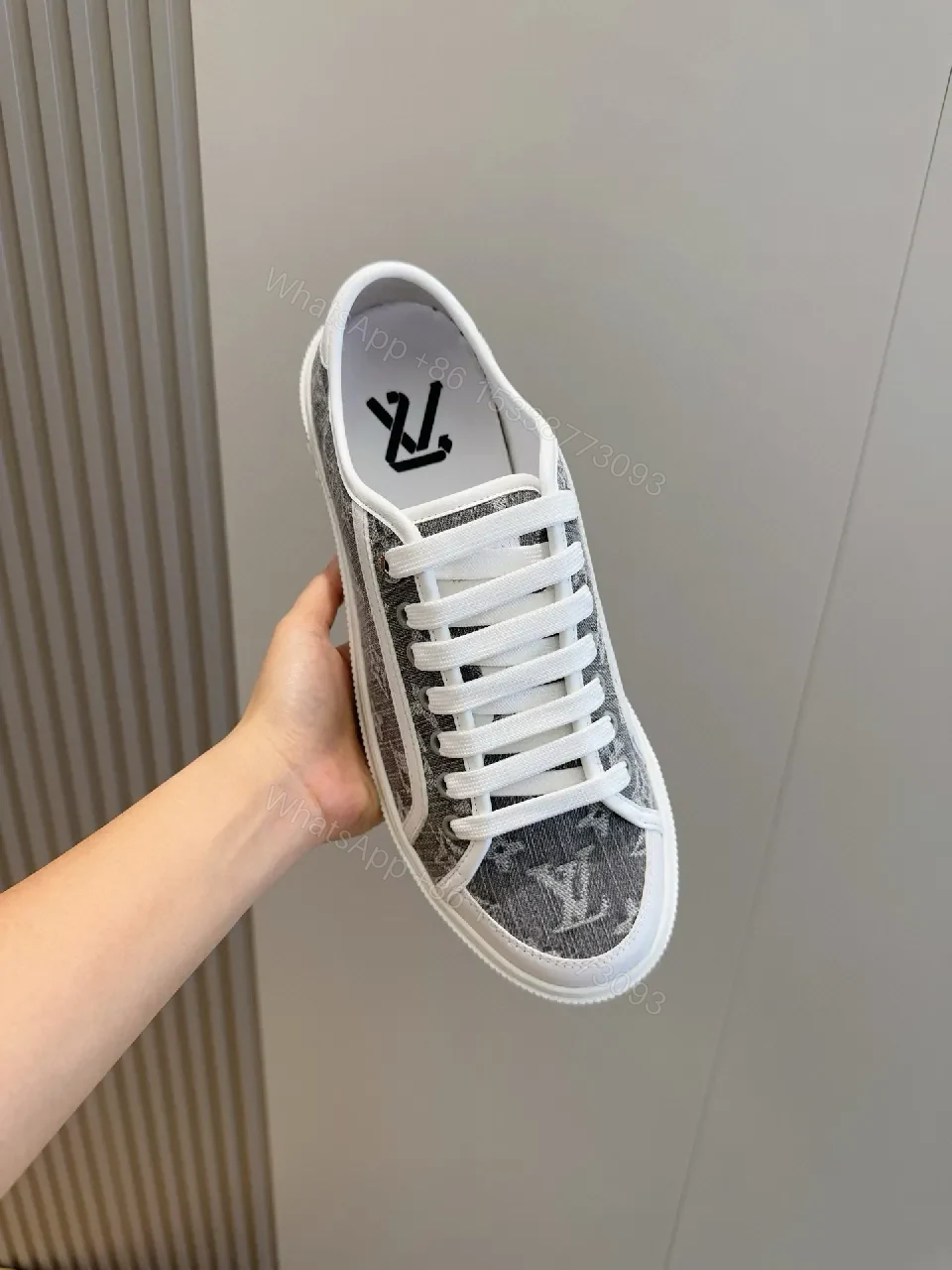 View 4 of Monogram Luxe Low-Tops: Subtle Luxury Sneakers