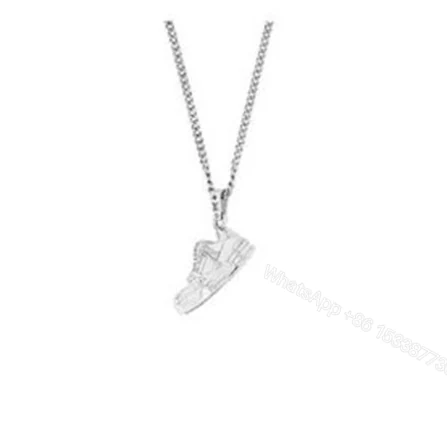 LV Metal Zircon Necklaces — view 1