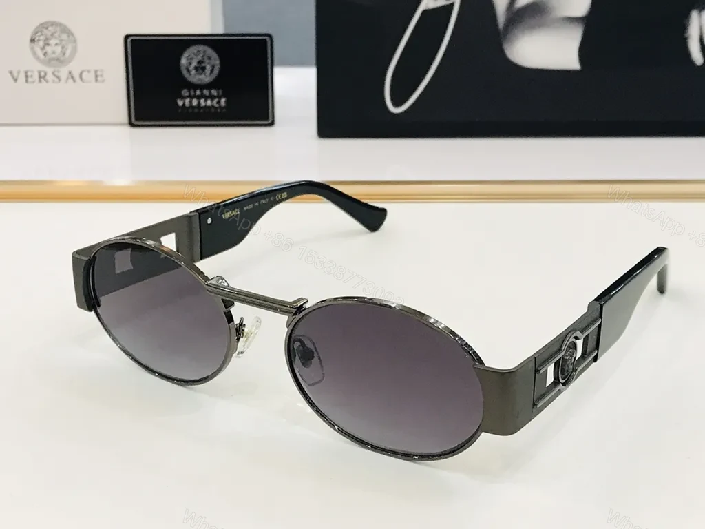 View 3 of Gold-Tone Round Sunglasses with Tort Match