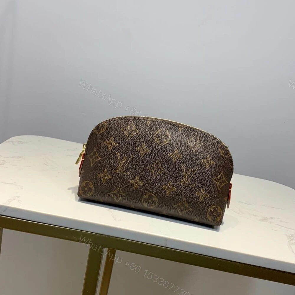 View 4 of Louis Vuitton Cosmetic Pouch PM Monogram Canvas 19cm LV M47515