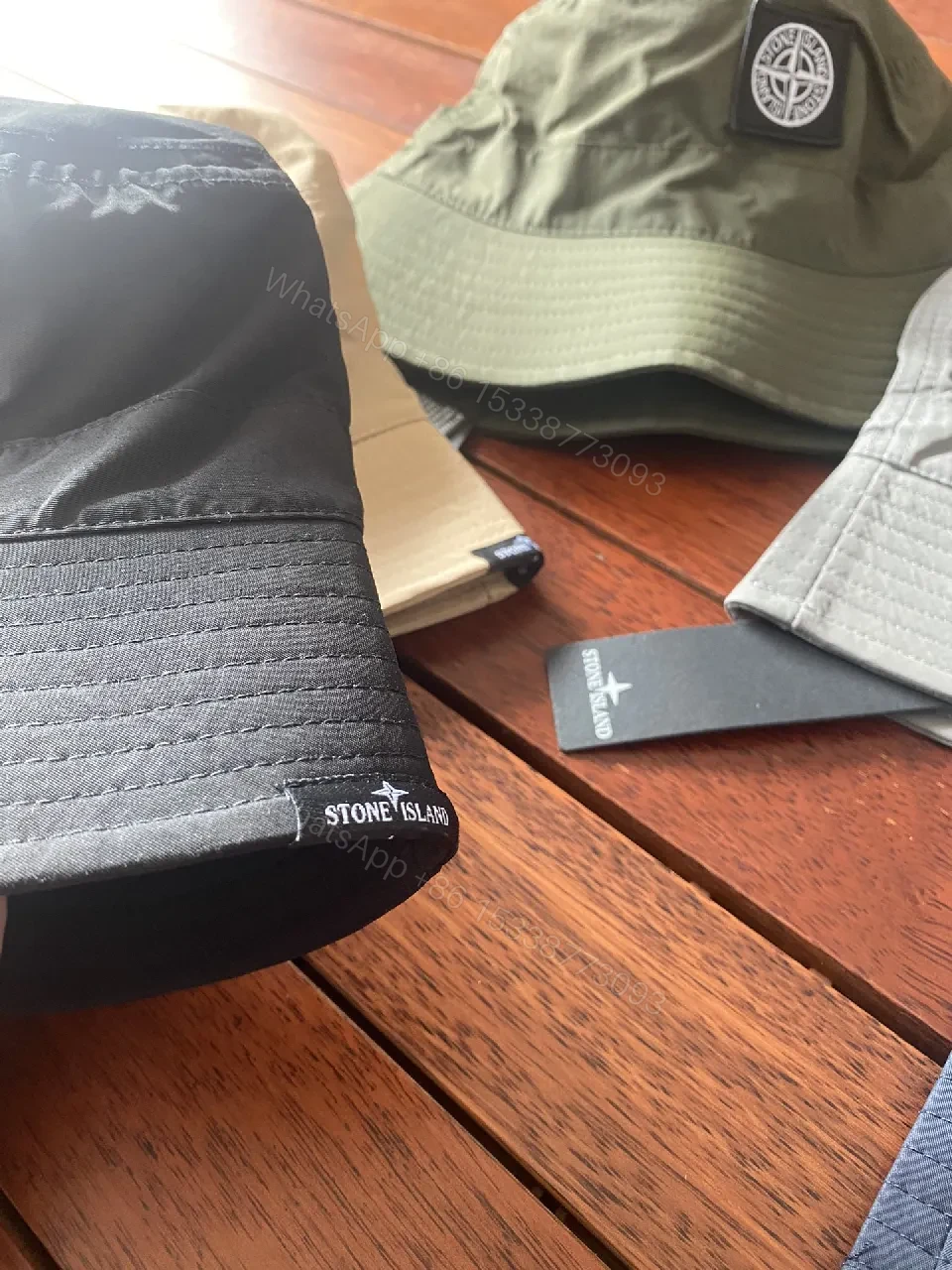 View 2 of Chic Stone Utility Bucket Hat Set: All-Season Style Hat