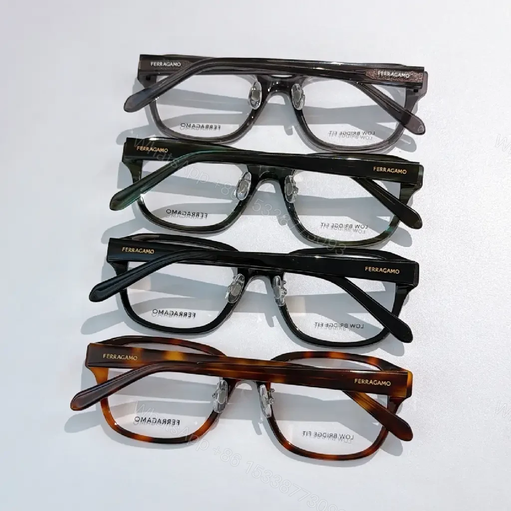 View 3 of Gray Translucent Acetate Rectangular Glasses – Ultra-Comfort, Premium Frame