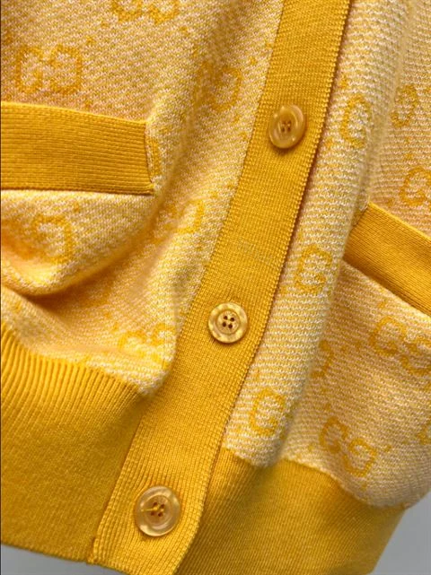 View 4 of Gucci Wool Jacquard Cardigans – RJK08
