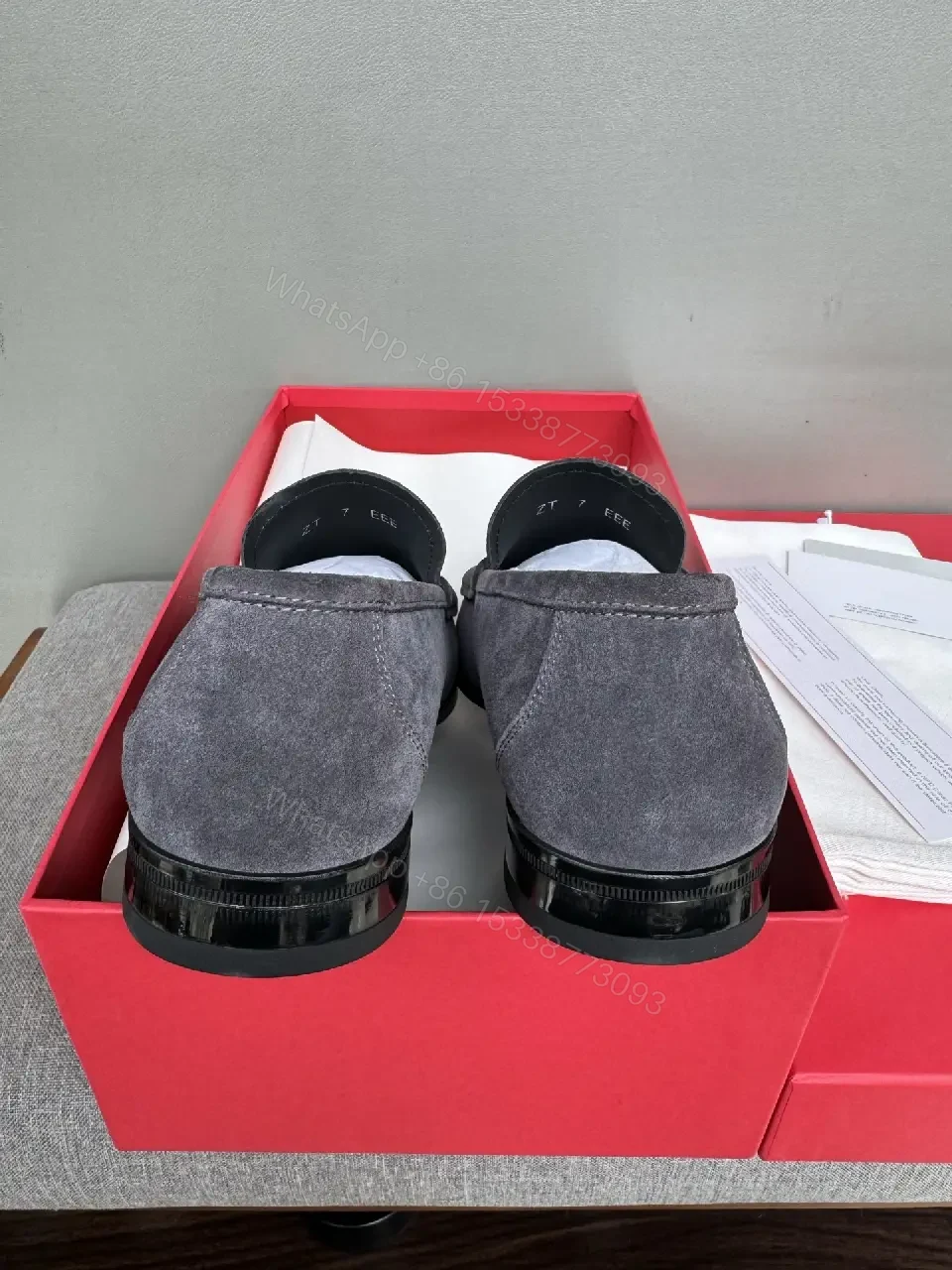 View 3 of Weathered Leather Slip-On Loafers — Refined Everyday Luxury