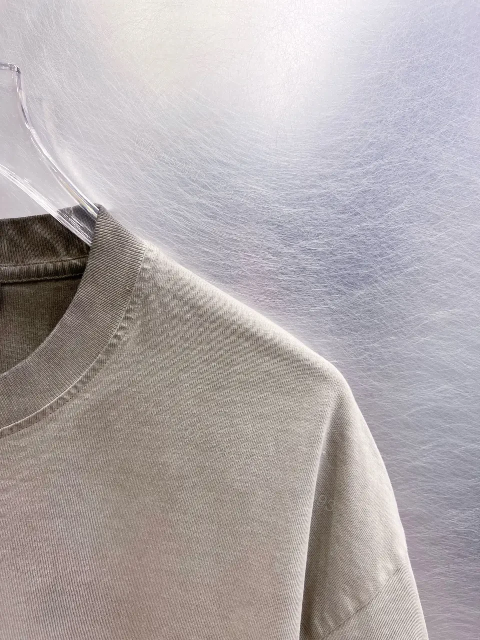 View 6 of Soft-Color Tee: Premium Cotton, Street-Chic, Logo-Accent Tee