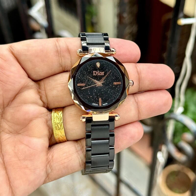 View 2 of Dior Starlight 33MM Black Galaxy Dial Rose Gold Quartz