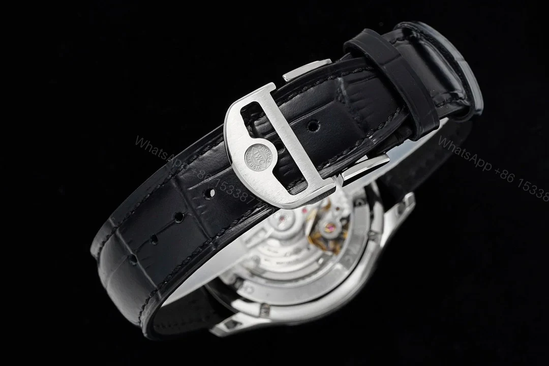 View 9 of IWC Portugieser Chronograph Stainless Steel / Burgundy Dial IW3716-16