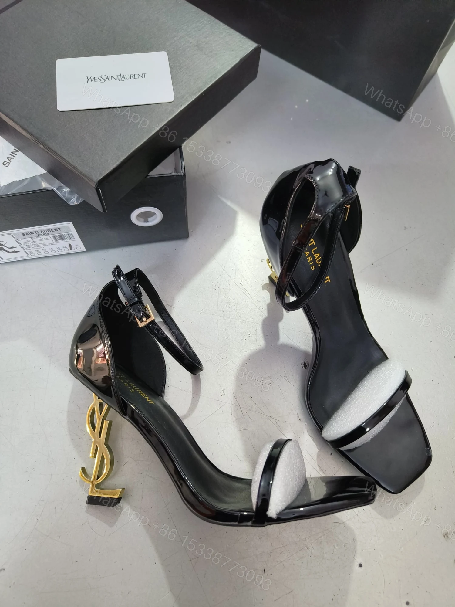 View 9 of BUY YSL TRENDY HIGH-HEEL STYLISH SANDALS FOR WOMEN
