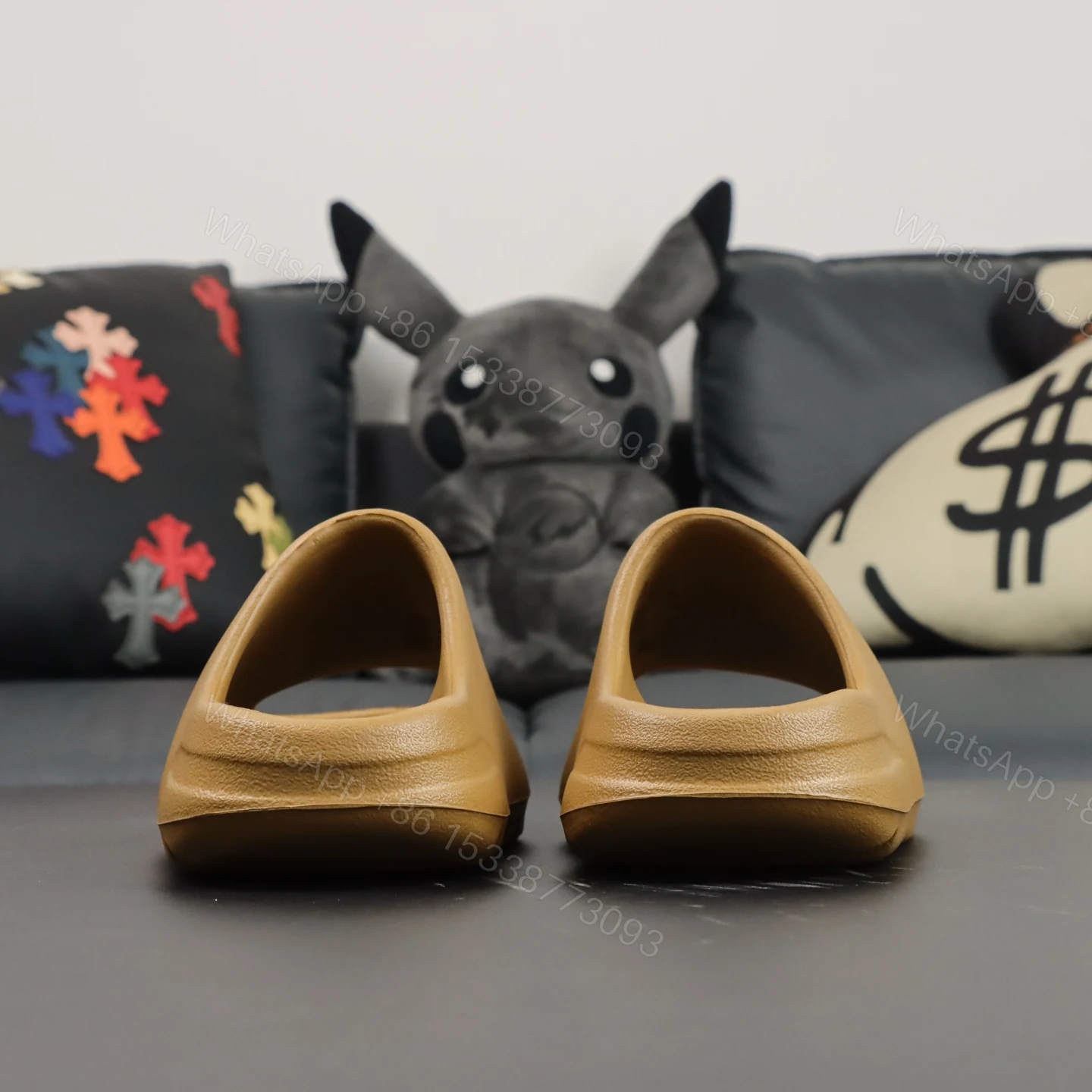 View 7 of UA Yeezy Slide “Ochre” Reps