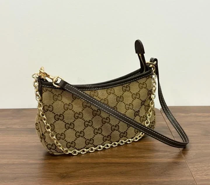 View 7 of Gucci GG Supreme Small Shoulder Bag TB307