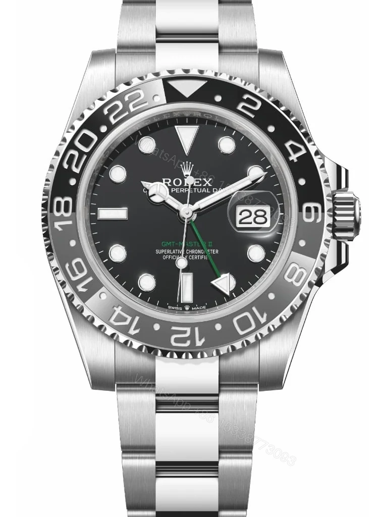 Superclone Rolex GMT-Master II 126710GRNR “Bruce Wayne” Oyster 2024 — view 1