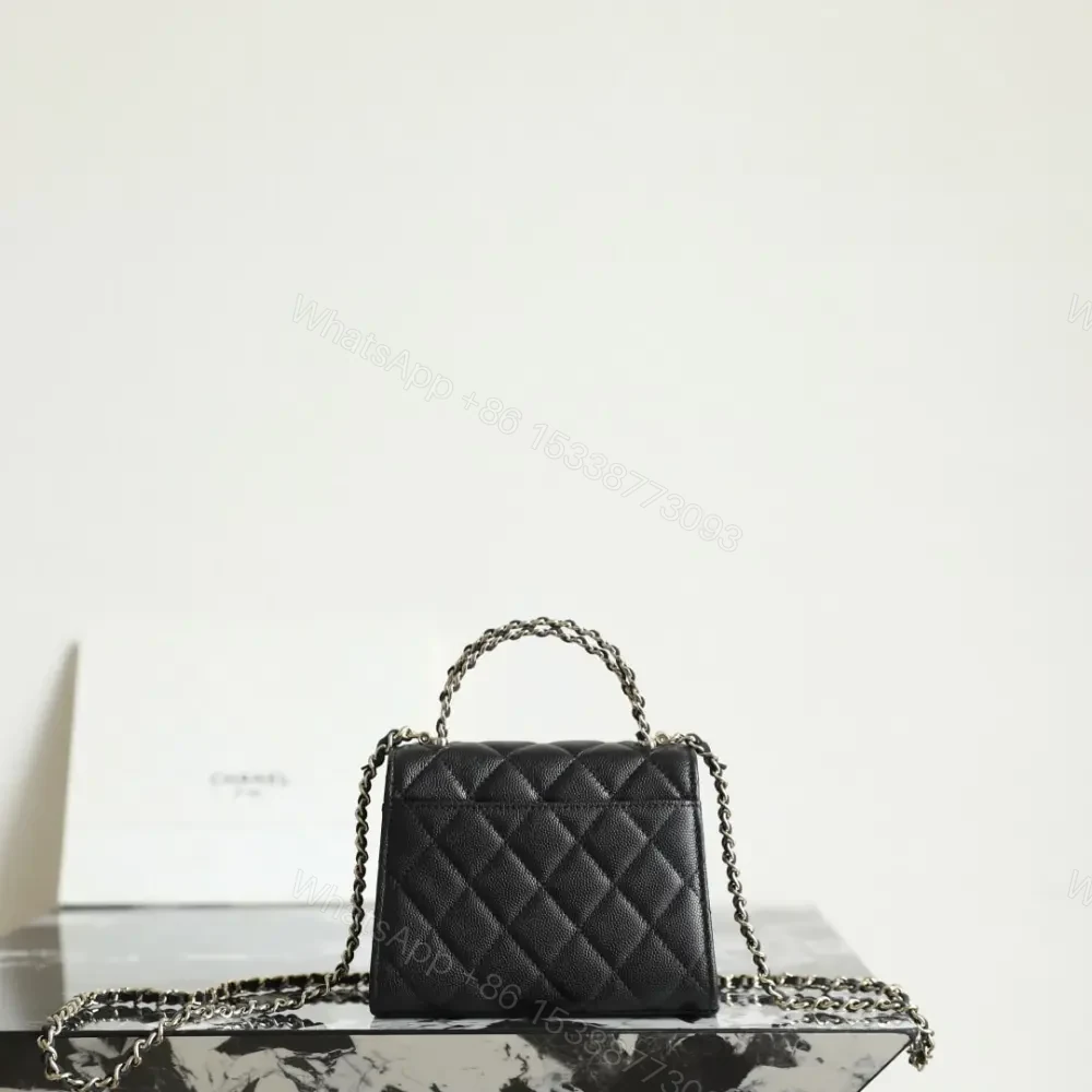 View 2 of 高仿Chanel*23P系列AP3237豎版Kelly手袋黑色免檢版