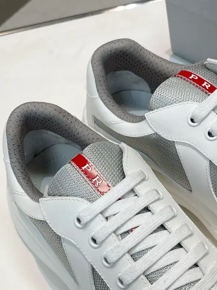 View 3 of PRADA AMERICA’S CUP SOFT RUBBER AND BIKE FABRIC SNEAKERS – PRD004