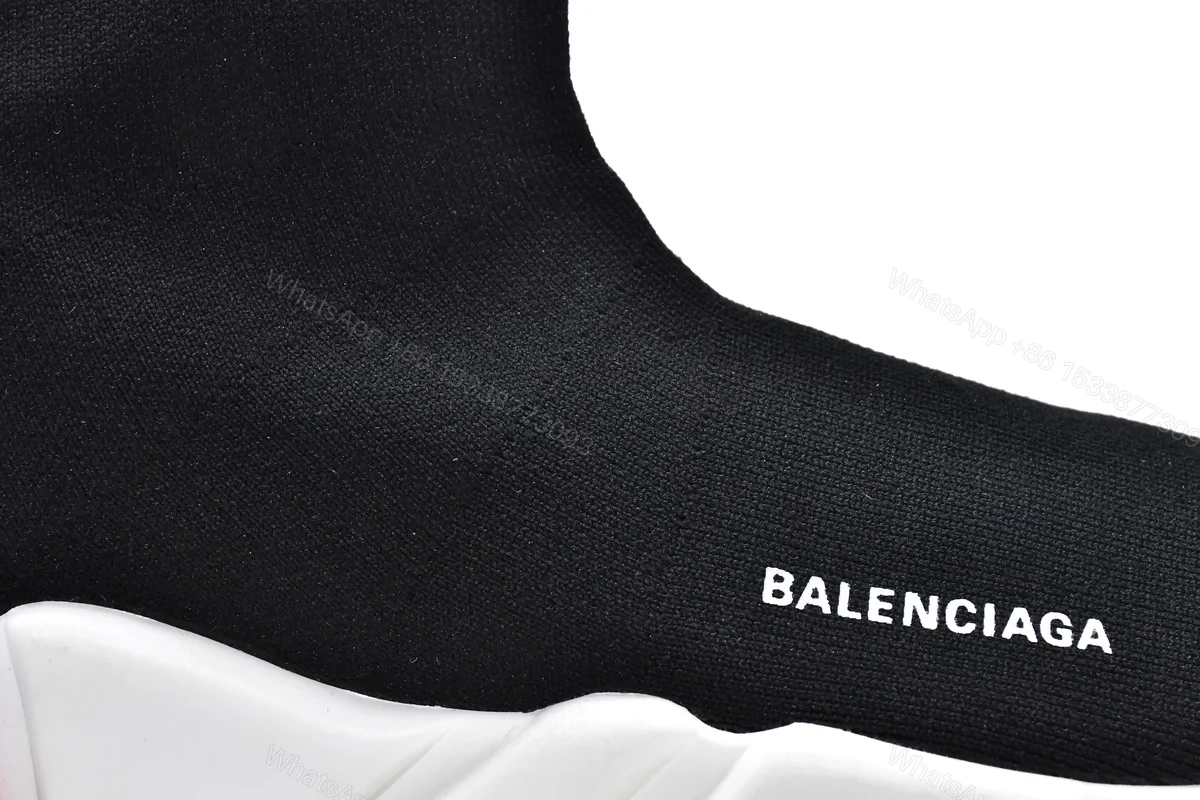 View 6 of Balenciaga Speed Trainer Black Orange