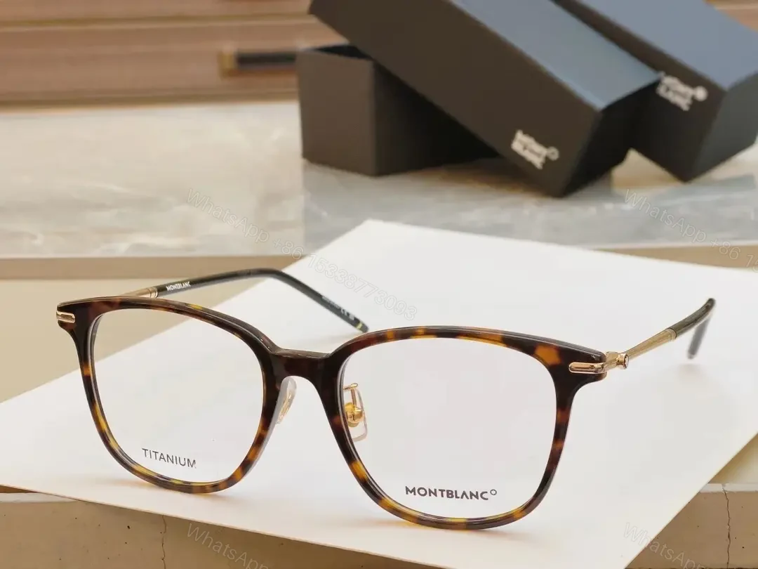 View 7 of Bold Titanium Glasses: Black & Gold, Modern Round-Square Frame