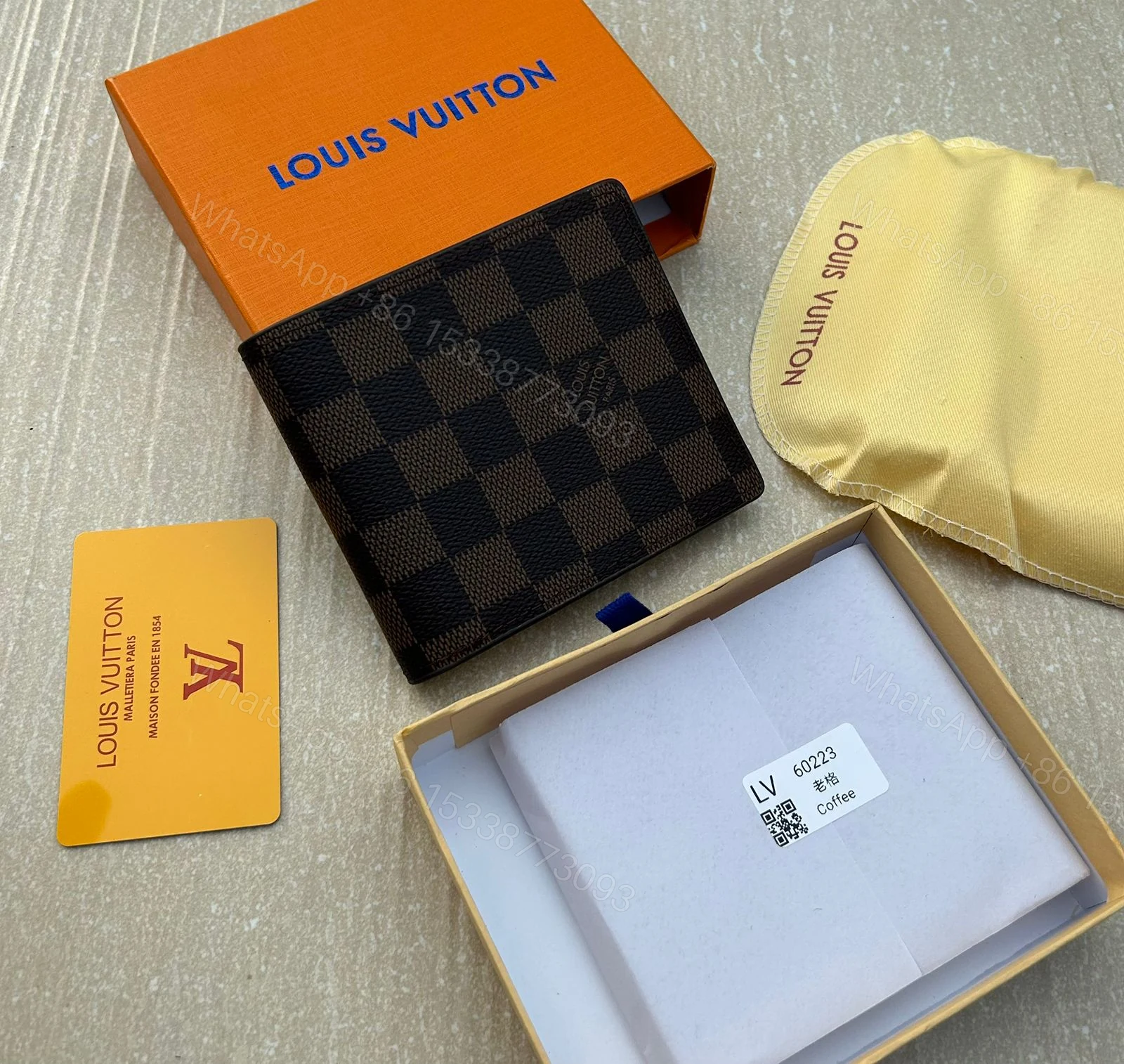 FIRST COPY LOUIS VUITTON WALLET — view 1