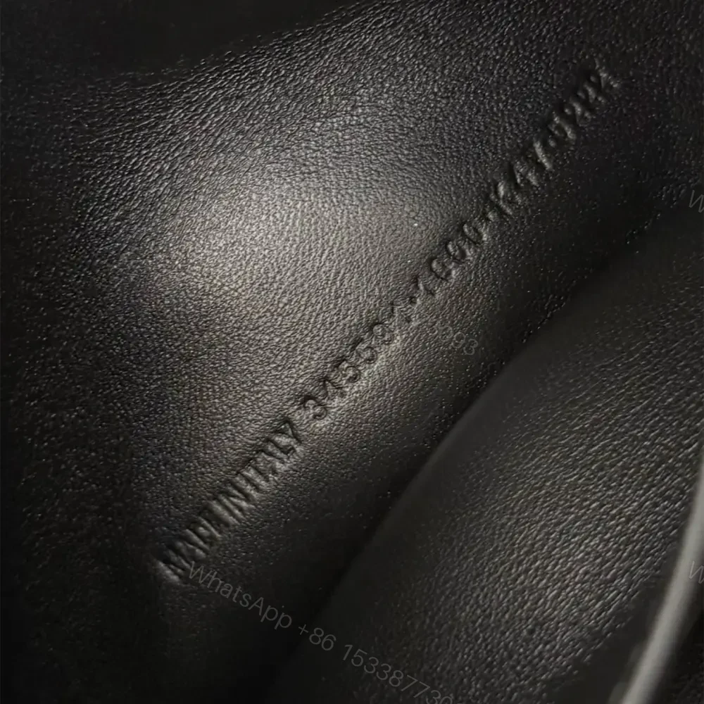 View 6 of 高仿Balenciaga*Rodeo系列U1000小牛皮相機包黑色銀扣免檢版