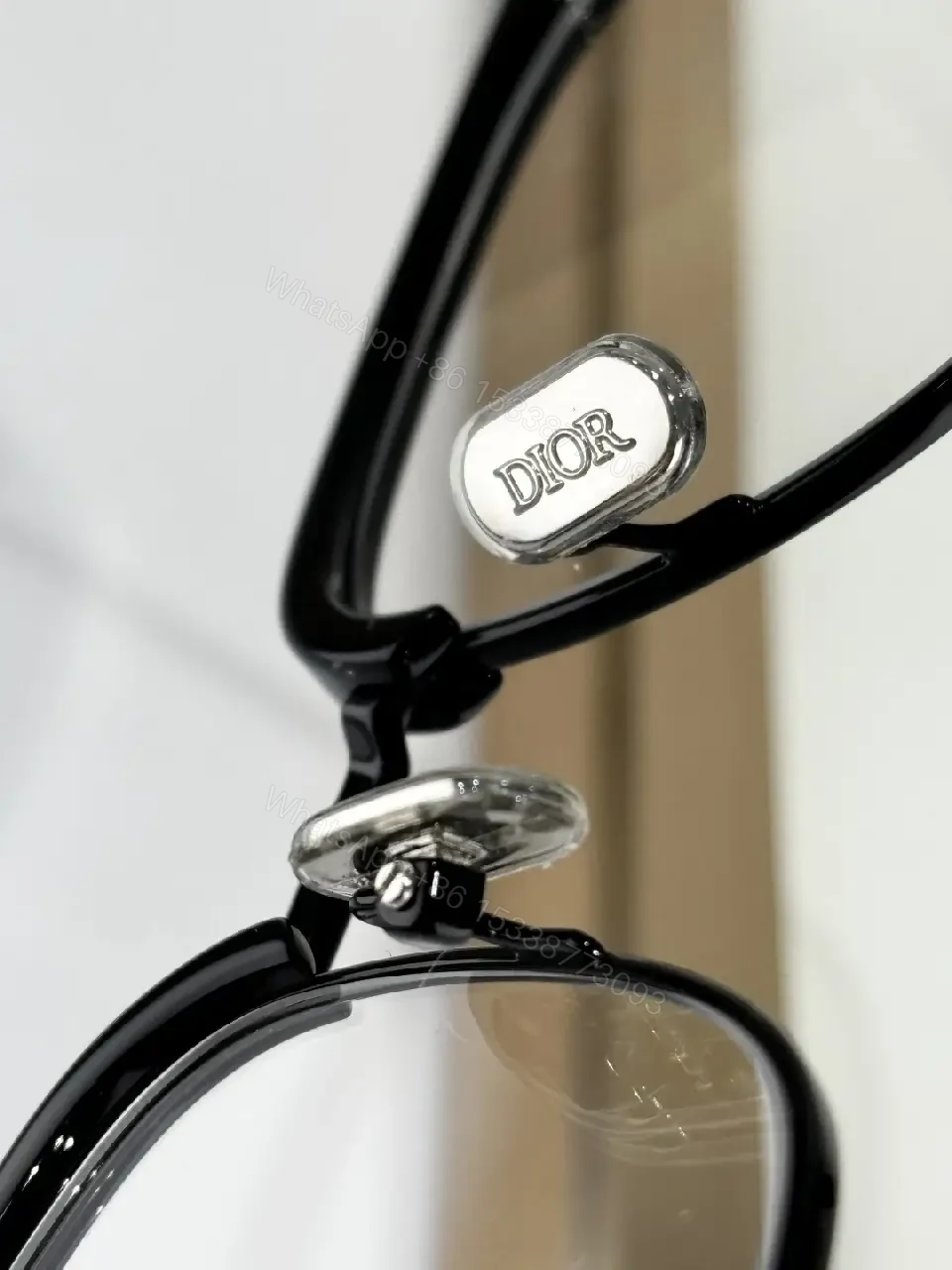 View 8 of Two-Tone Luxury Frame: Modern Contrast Eyewear