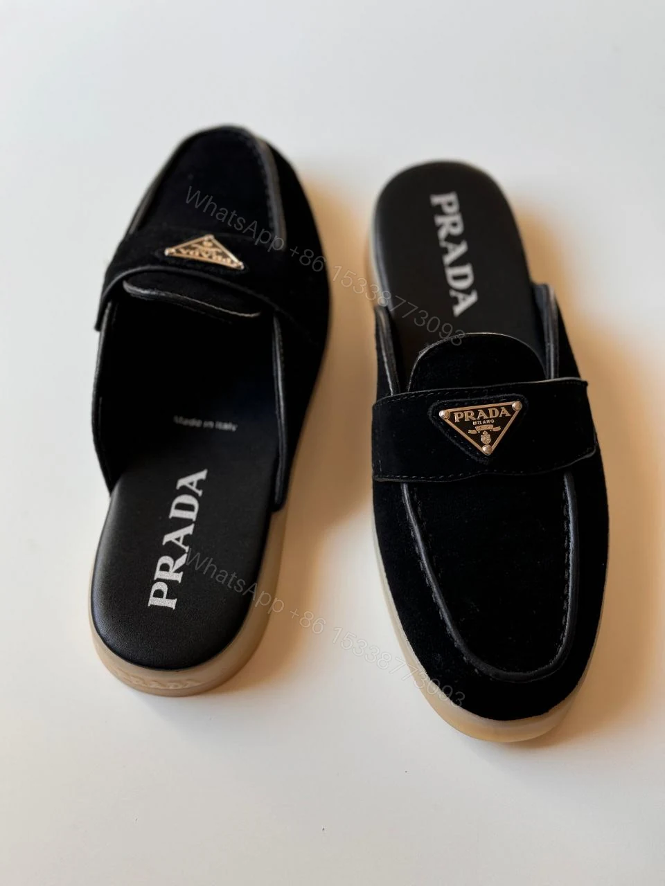 View 7 of suede mules