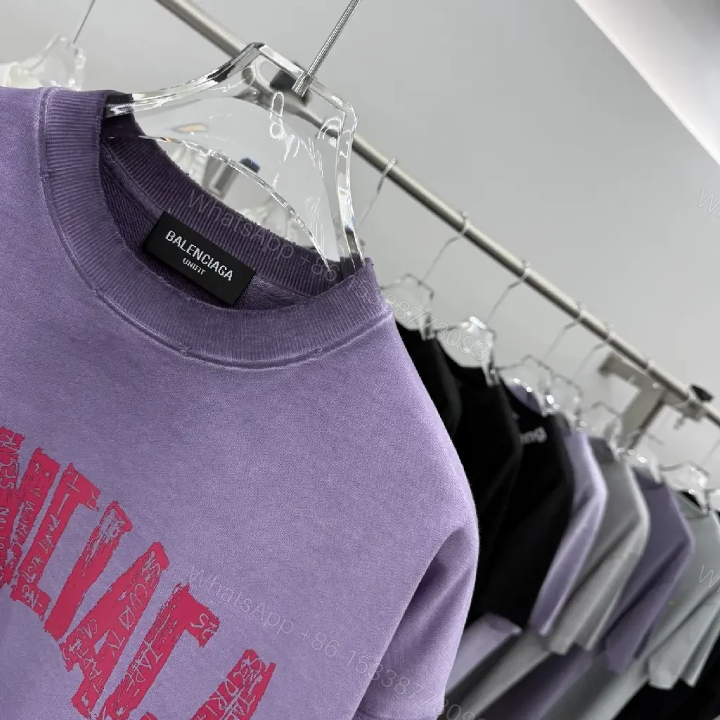 View 2 of Lavender Cotton-Blend Oversized Logo Hoodie, Luxe Streetwear