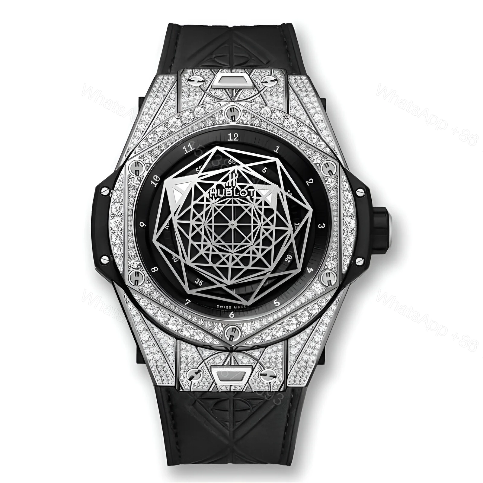 Hublot Iced Out Replica — view 1