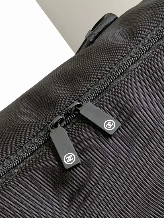 View 7 of Lux Black Weekend Duffle: Chanel-Inspired Signature Detail, Carry-On