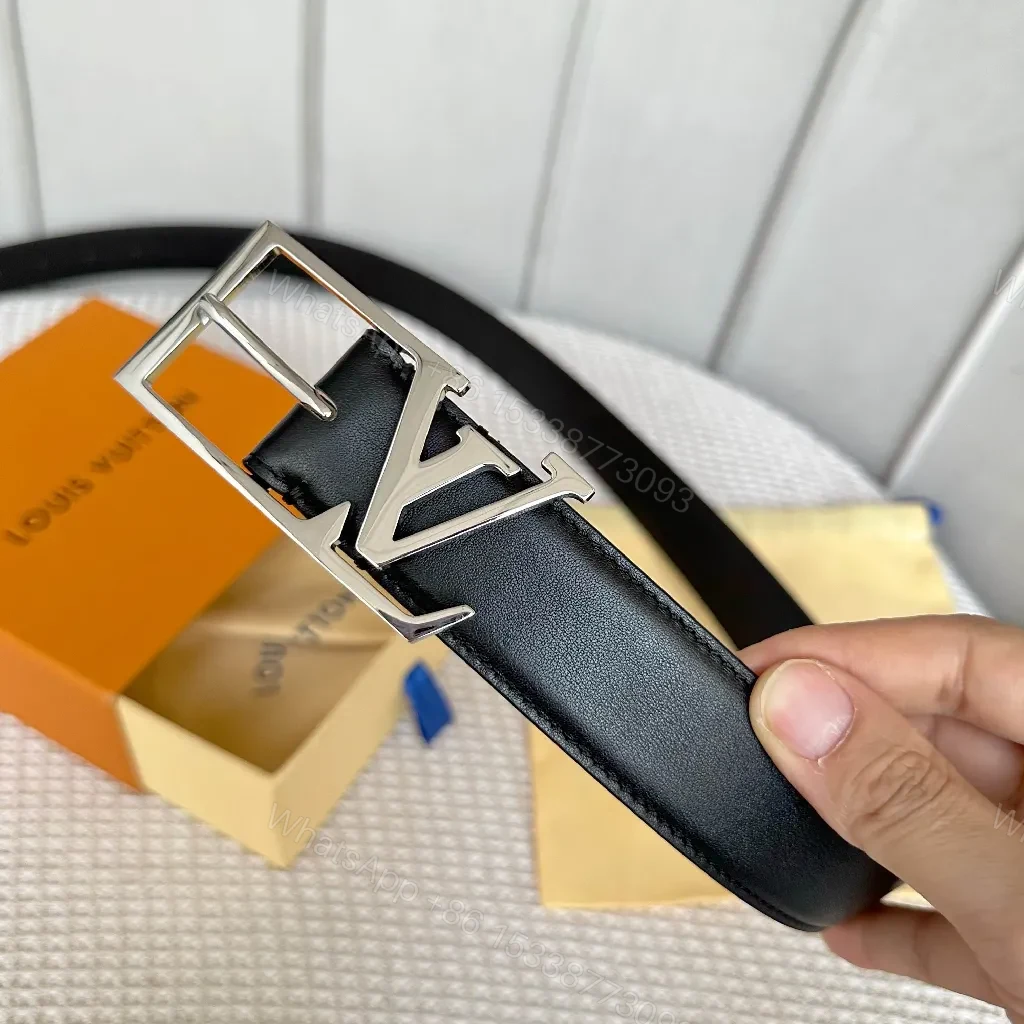 View 8 of Black Leather Belt with Silver Buckle - Luxury Everyday Accessory