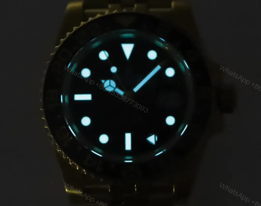 View 9 of Rolex GMT-Master II Full Gold Black Dial 126718GRNR