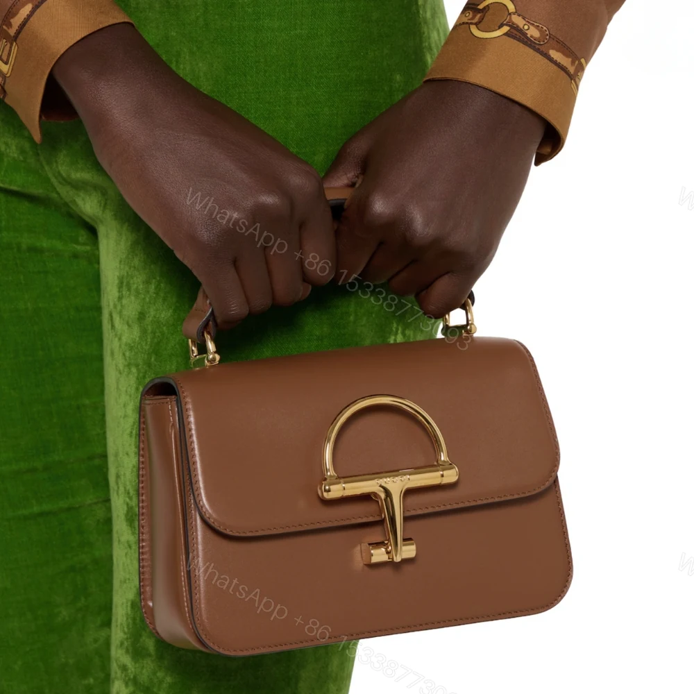 View 9 of Gucci Siena Small Top Handle Bag Brown 19Cm