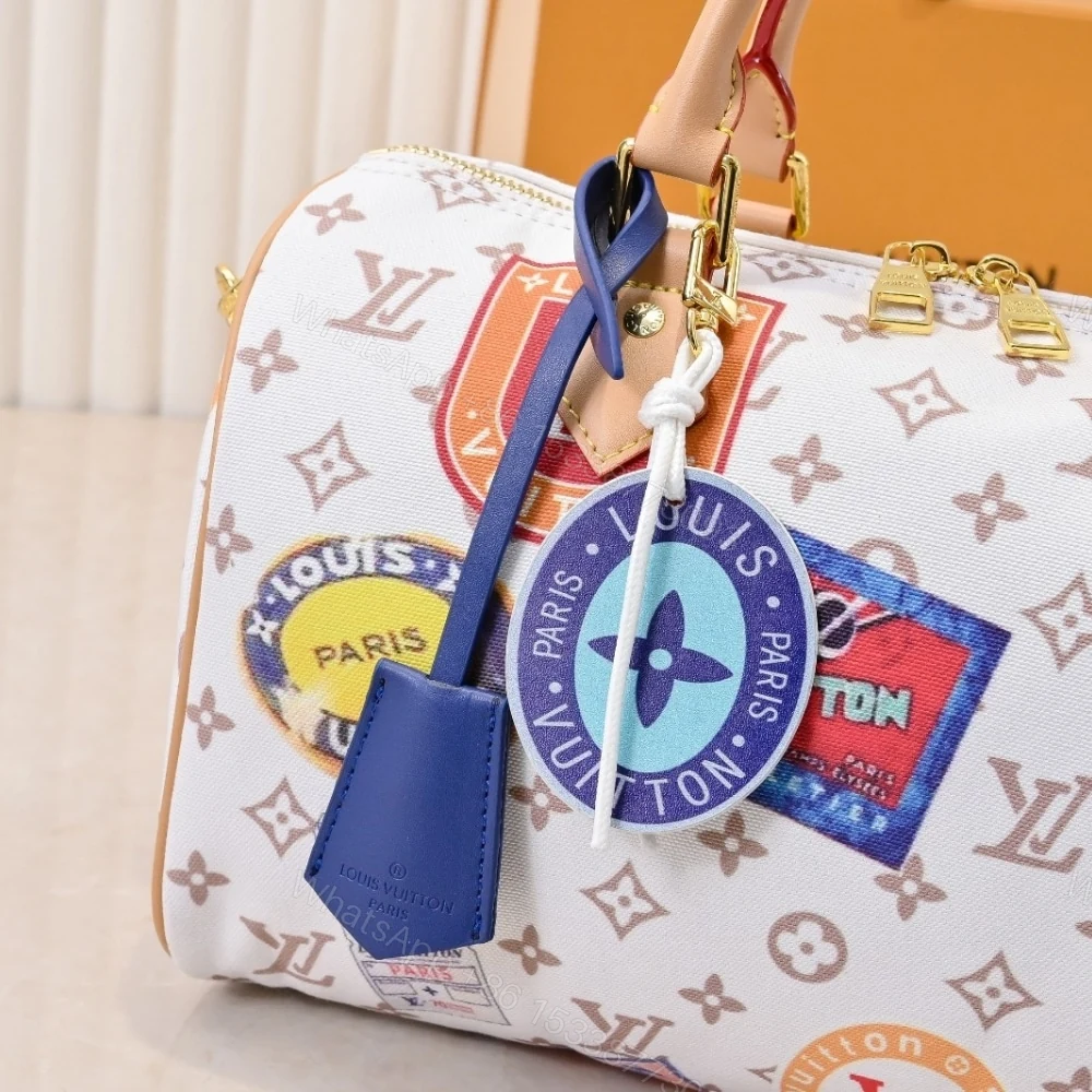 View 5 of Louis Vuitton Speedy Soft 30 Monogram Dune 30Cm M14587