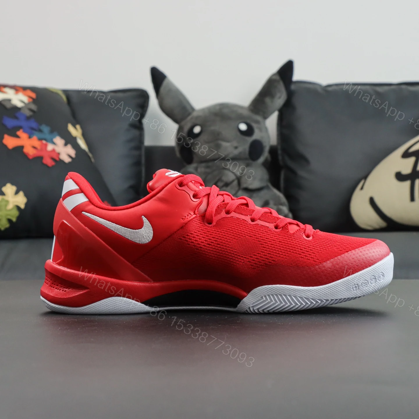 View 2 of Kobe 8 Protro “University Red” Reps