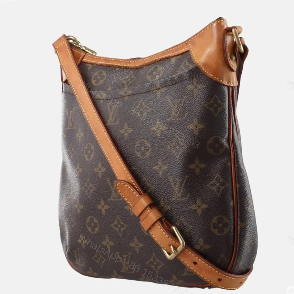 View 3 of LOUIS VUITTON MONOGRAM CANVAS ODEON PM BAG BROWN 29CM