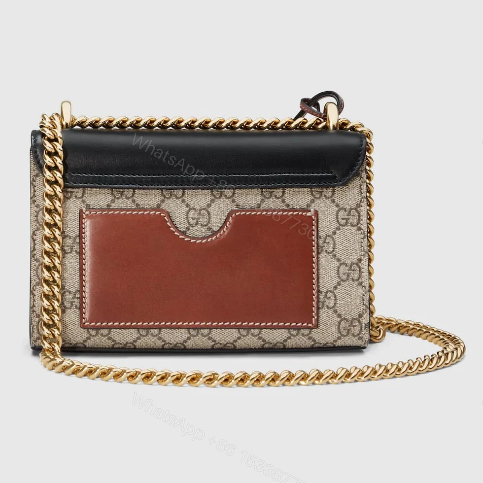 View 2 of FIRST COPY Gucci padlock shoulder bag