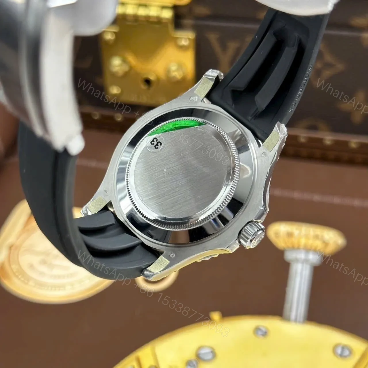 View 5 of Replica Rolex Yacht-Master Black Dial 226659