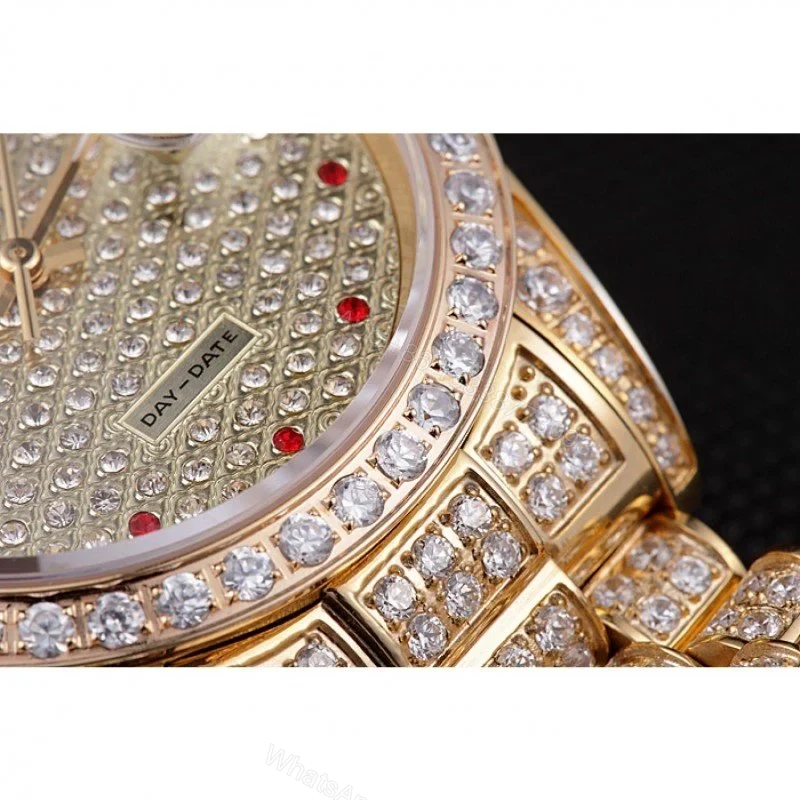 View 10 of Superclone Rolex Day-Date Diamond Dial 621615 37 mm