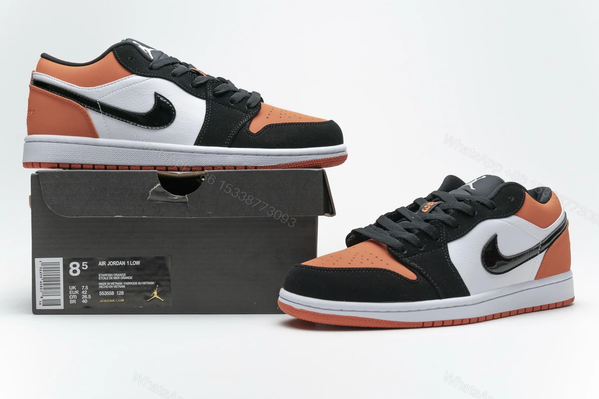 View 11 of Air Jordan 1 Low Shattered Backboard 553558-128