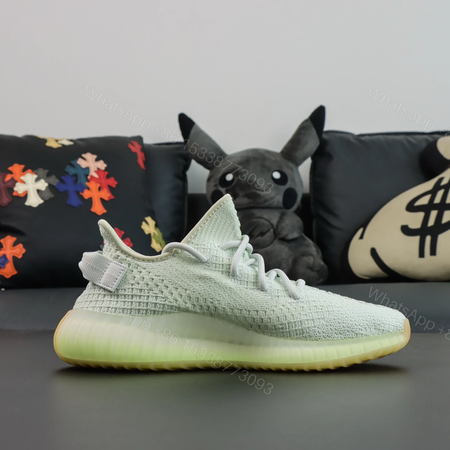 View 2 of Yeezy Boost 350 V2 Flax Reps