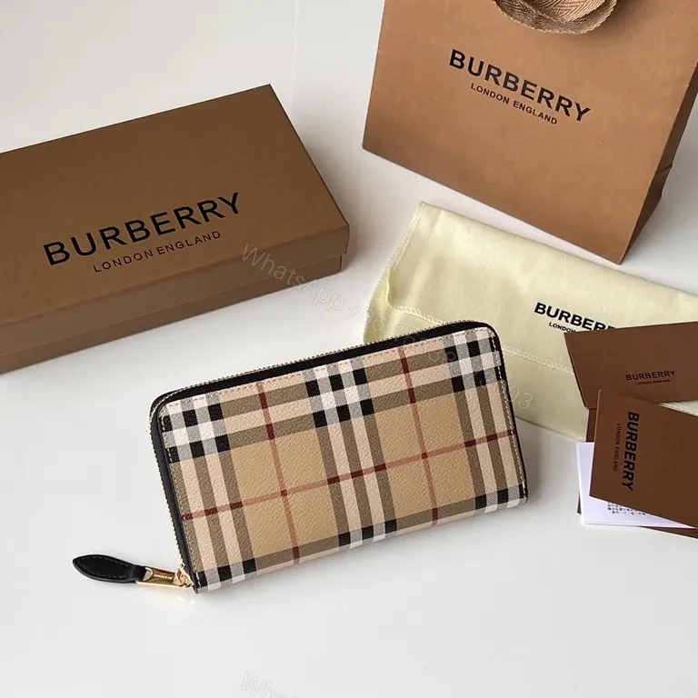 View 3 of Chic Plaid Signature Wallet: All-Day Luxury on the Go