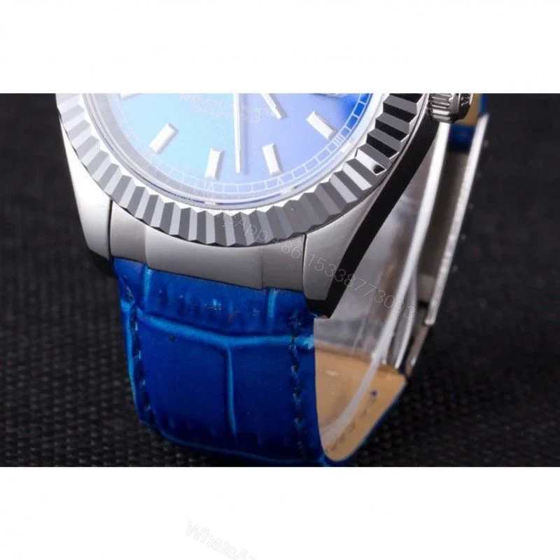 View 7 of Superclone Rolex Day-Date Blue Dial 621490 35 mm