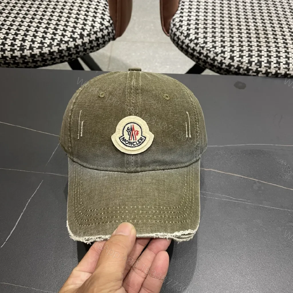View 5 of Olive Textured Cap: Rugged Luxe, Subtle Patch Cap