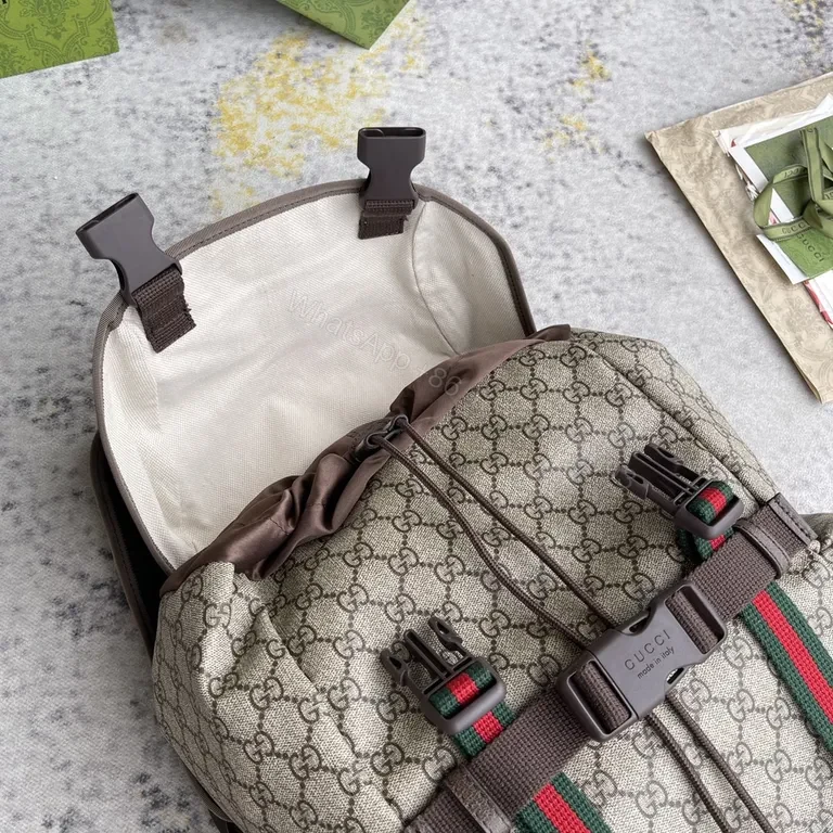 View 9 of G GG Supreme Backpack: All-Season Luxury Utility
