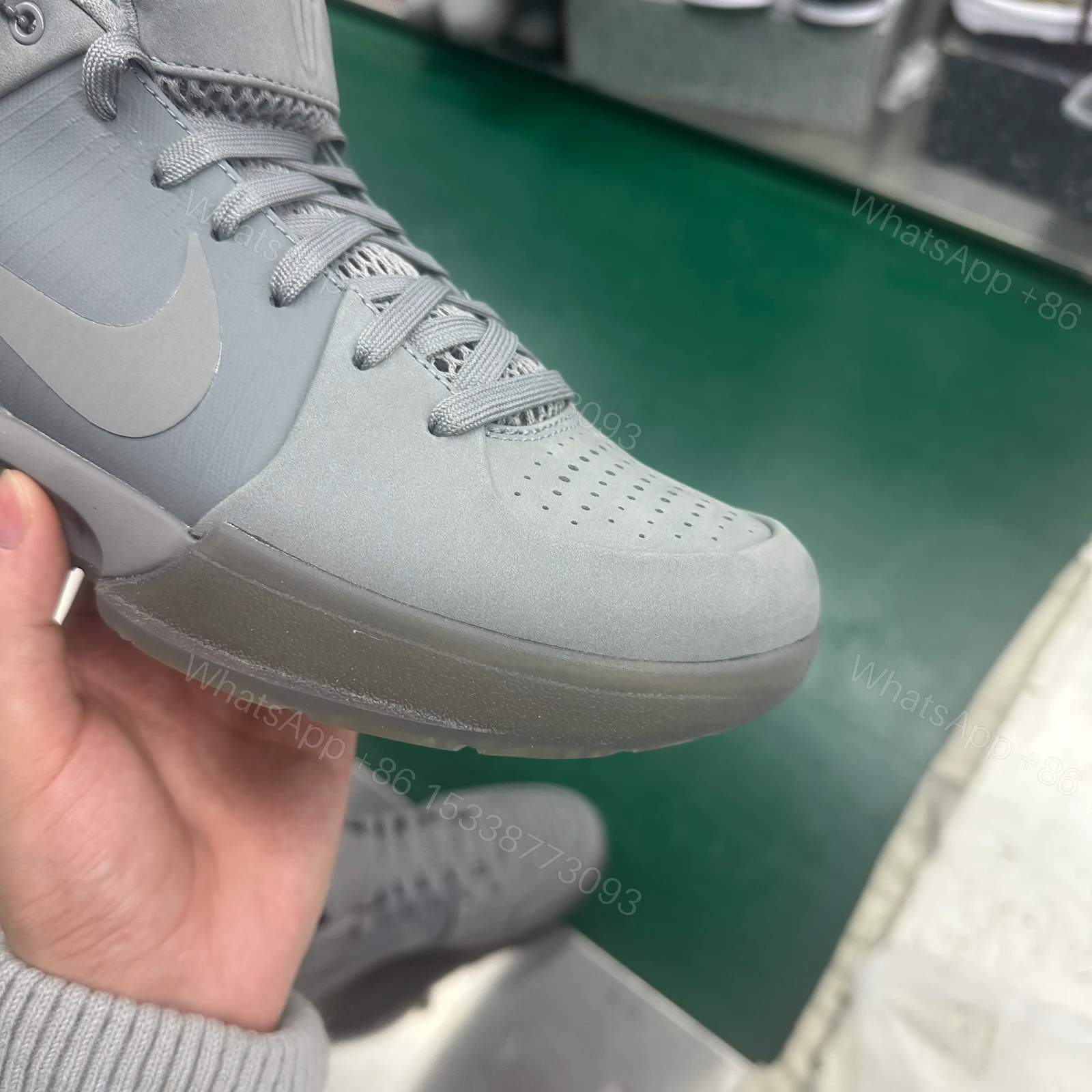 View 5 of Nike Kobe 4 Black Mamba Collection Fade to Black