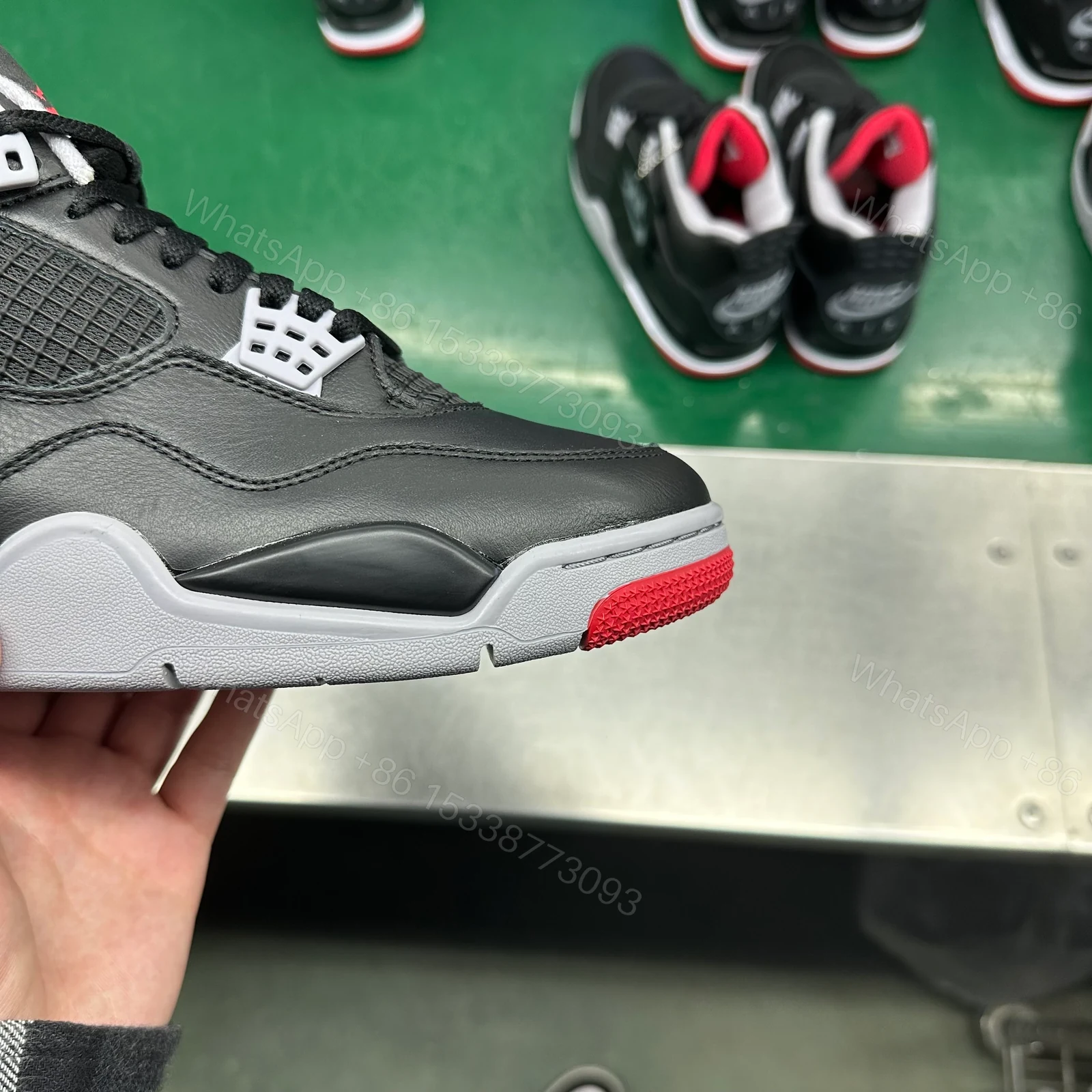 View 2 of Jordan 4 Retro Bred Reimagined
