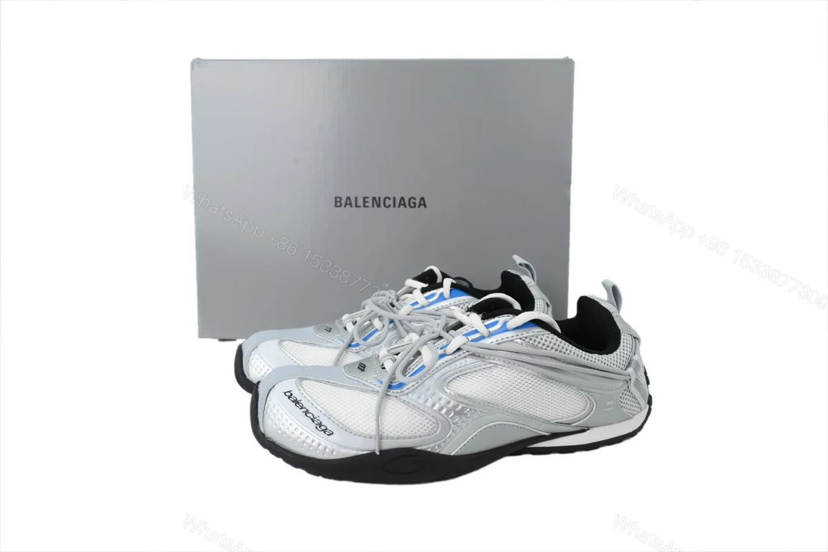 View 6 of Balenciaga Runner Radar 'White Grey Silver' 865703 WSTGL 9114
