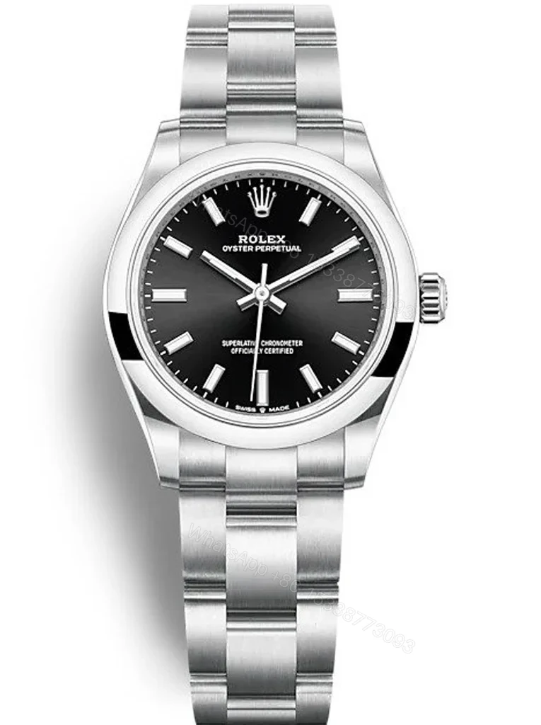 Replica Rolex Oyster Perpetual Lady Black Dial 277200 31 mm — view 1